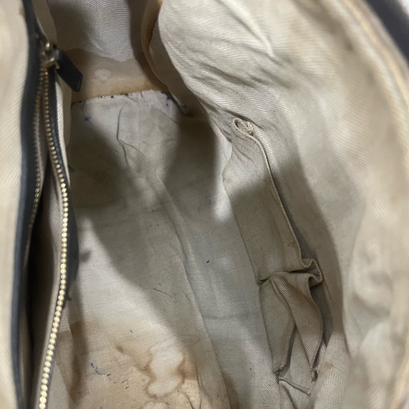 Gucci Monogram Vintage Women’s Web Boston Shoulder Bag - Picture 12 of 16